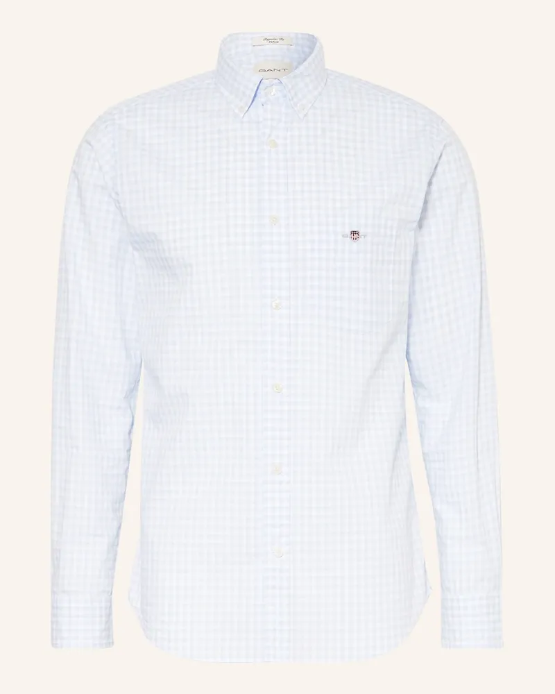 Gant Hemd Regular Fit Blau