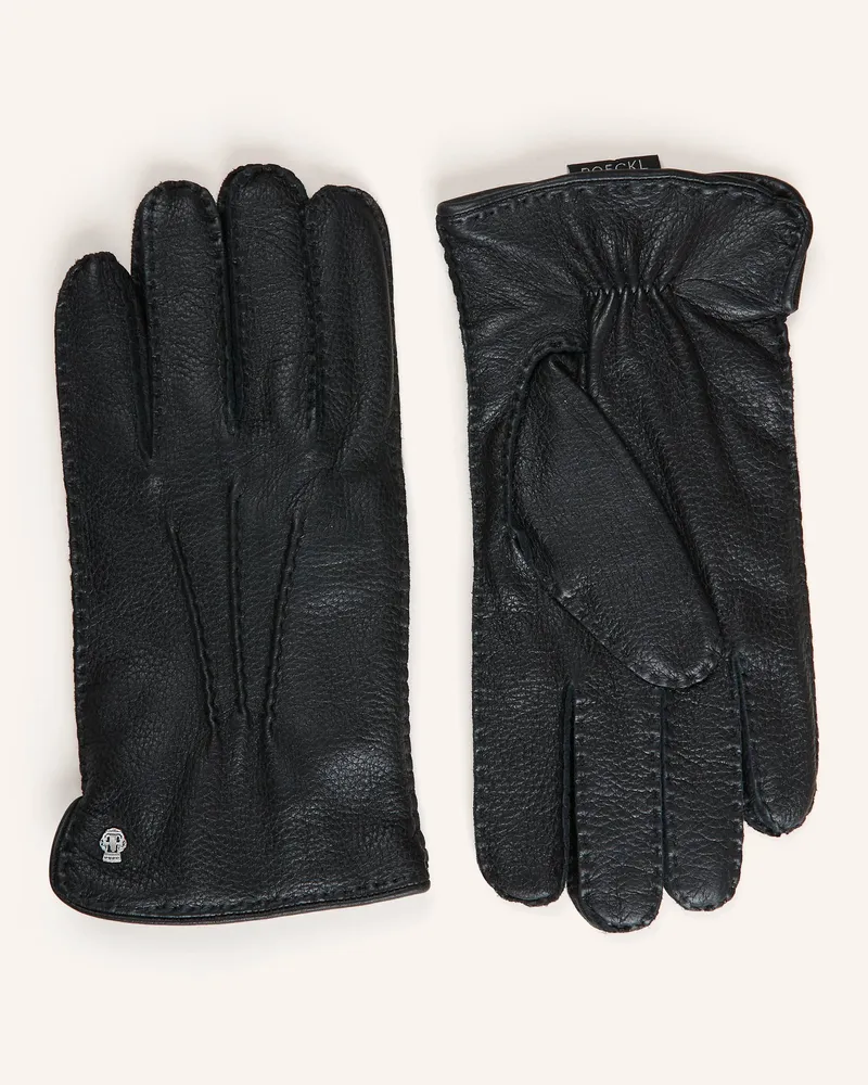Roeckl Lederhandschuhe KLASSIKER Schwarz