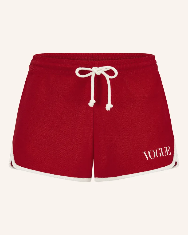 VOGUE Collection Sweatshorts Rot