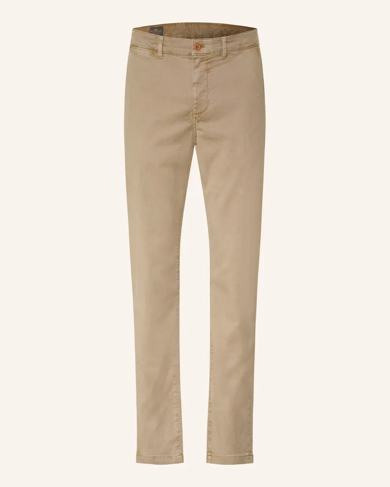 Faherty Chino Coastline Slim Fit gruen Khaki