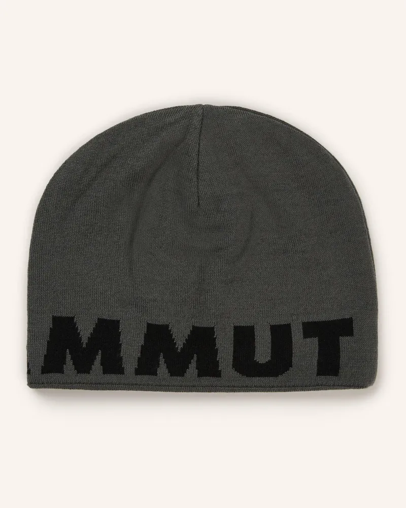 Mammut Mütze LOGO BEANIE Grau