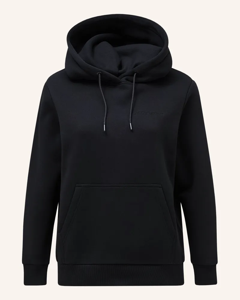 Peak Performance Hoodie Schwarz