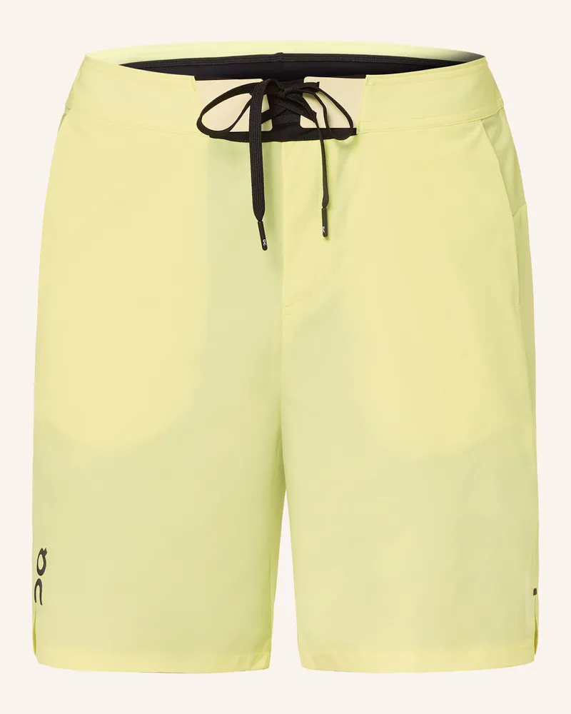 ON 2-in-1 Laufshorts PERFORMANCE HYBRID Gelb
