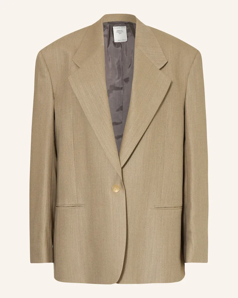 Calvin Klein Longblazer Avery beige Beige