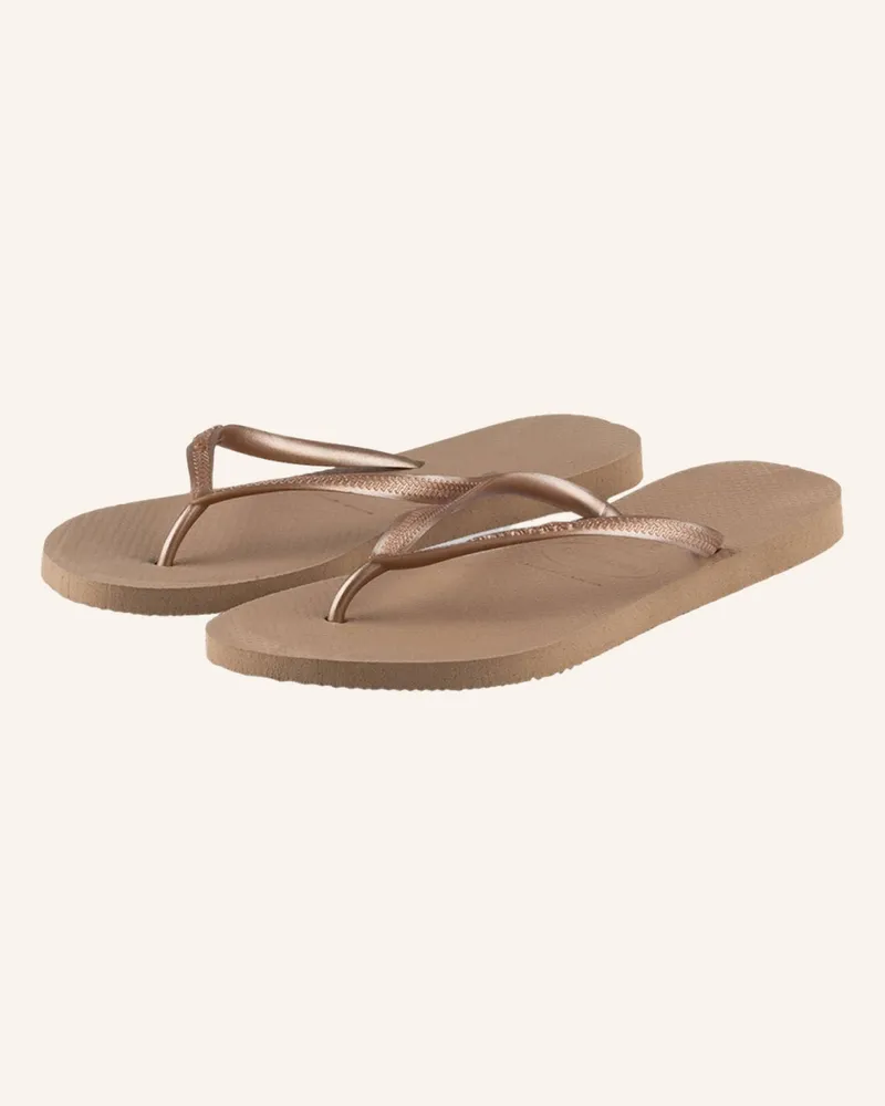 Havaianas Zehentrenner SLIM Rosegold