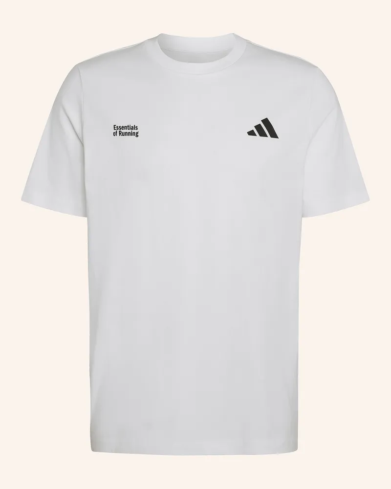 adidas T-Shirt Run Essentials weiss Weiss