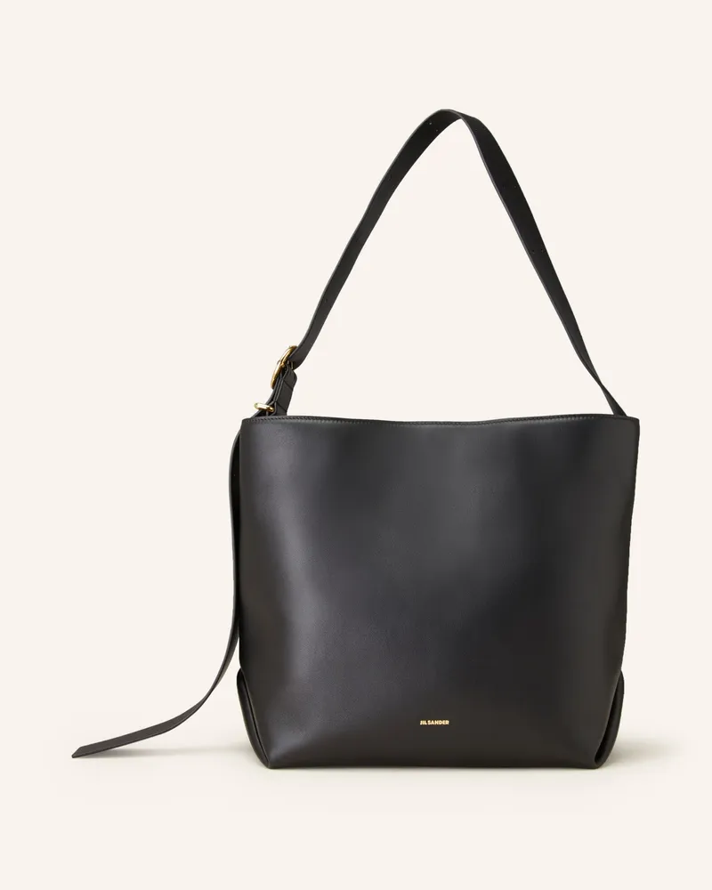 Jil Sander Schultertasche Schwarz