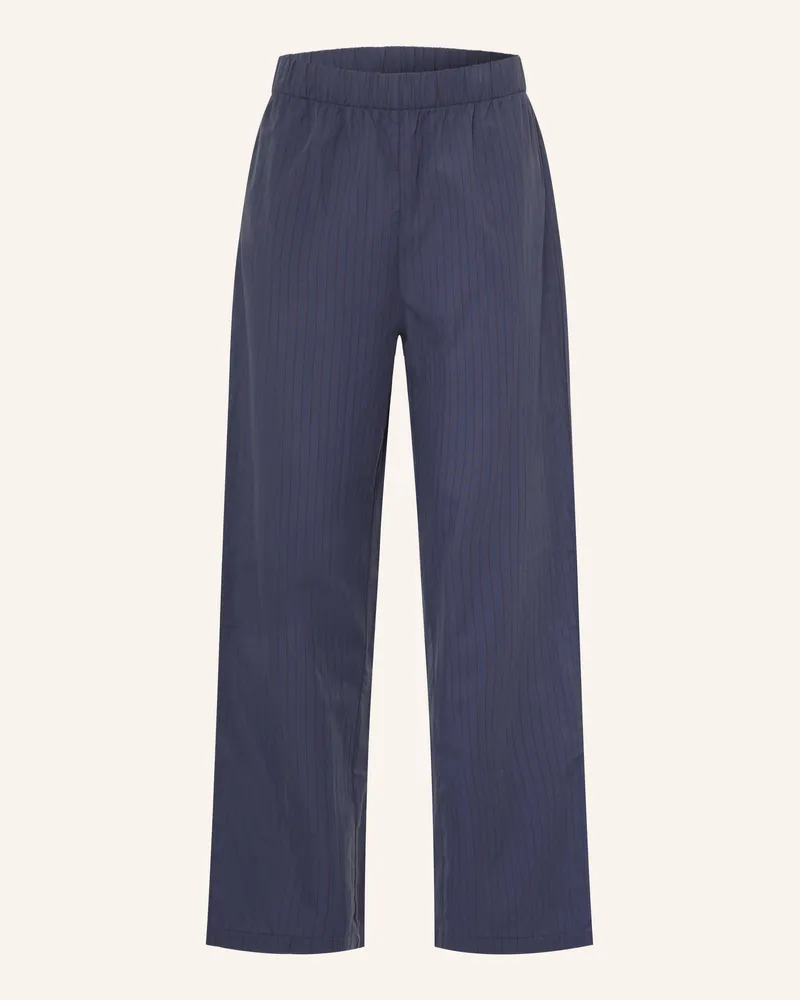 Marc O'Polo Schlafhose blau Hellblau