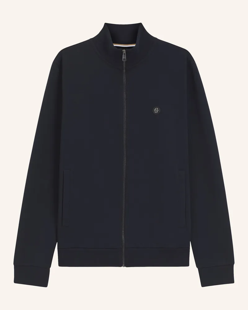 HUGO BOSS Sweatshirt C-Siza 01 Regular Fit blau Dunkelblau