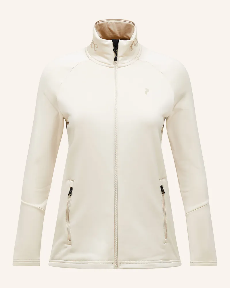 Peak Performance Fleecejacke Rider Essentials Zip beige Creme