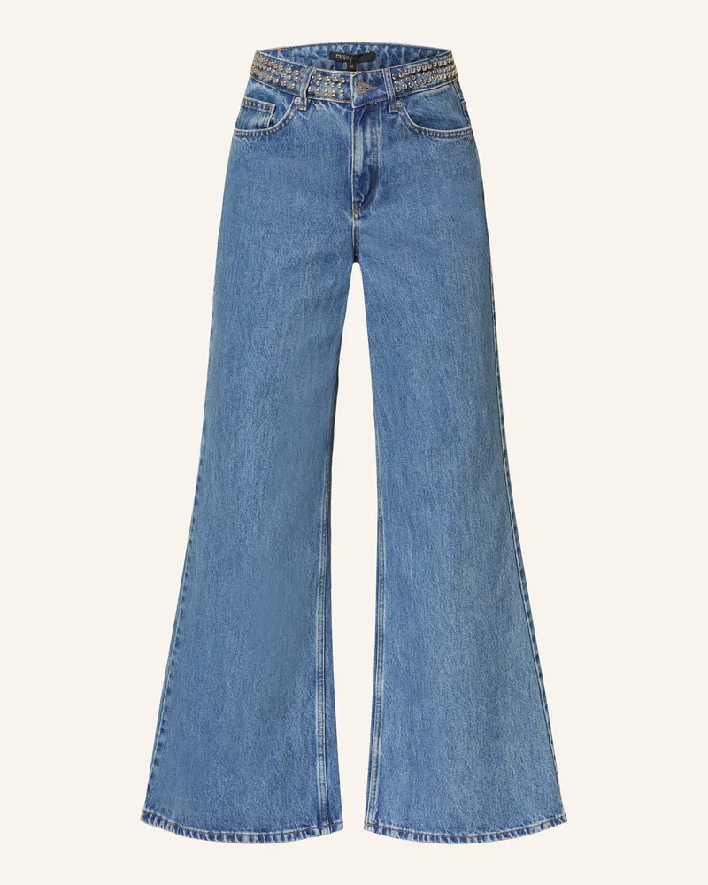 Maje Jeans mit Nieten D018
