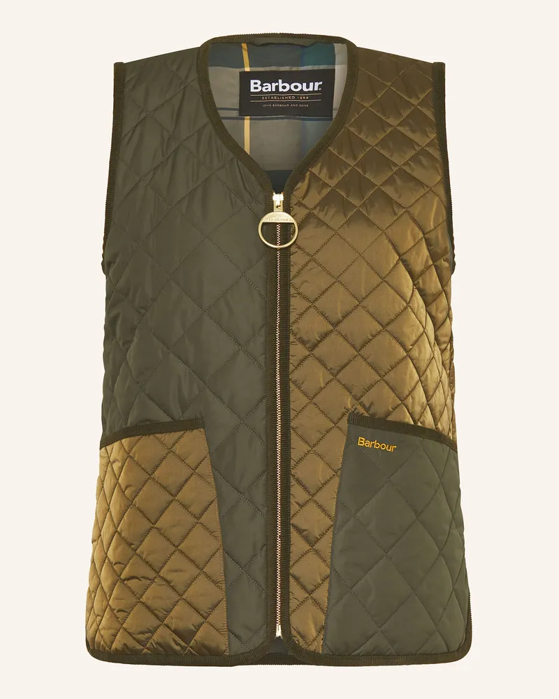 Barbour Steppweste HESLERTON GILE Oliv