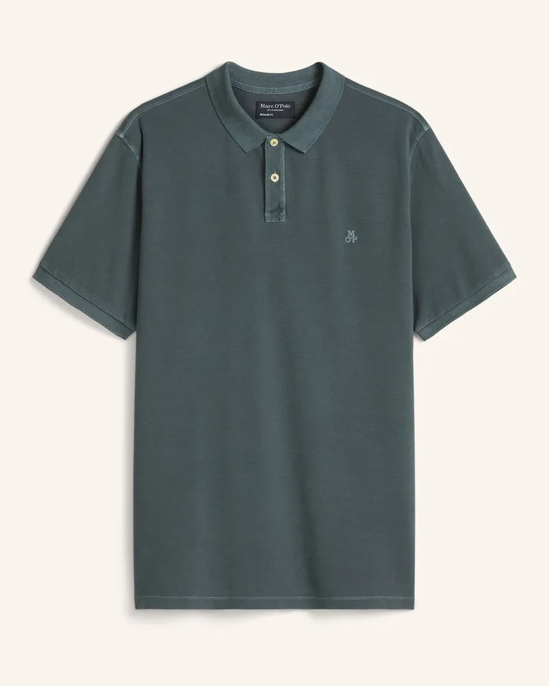 Marc O'Polo Poloshirt grau Dunkelgrau