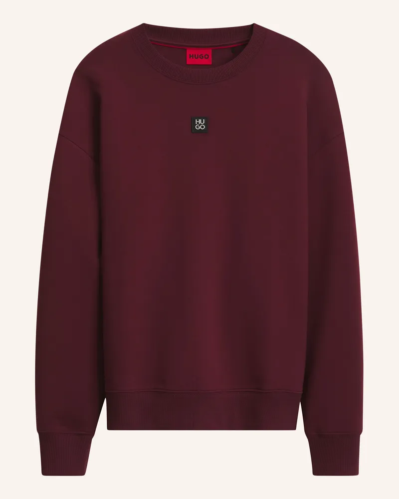 HUGO BOSS Sweatshirt Dettil Relaxed Fit pink Pink