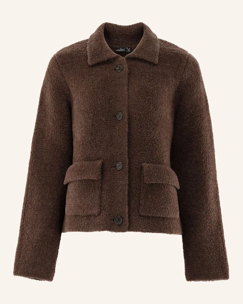 van Laack Strickjacke braun Braun