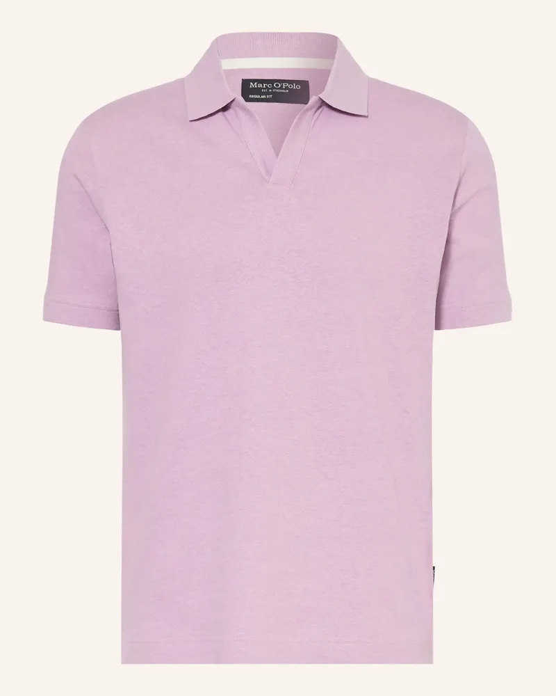 Marc O'Polo Jersey-Poloshirt Regular Fit rosa Rosa