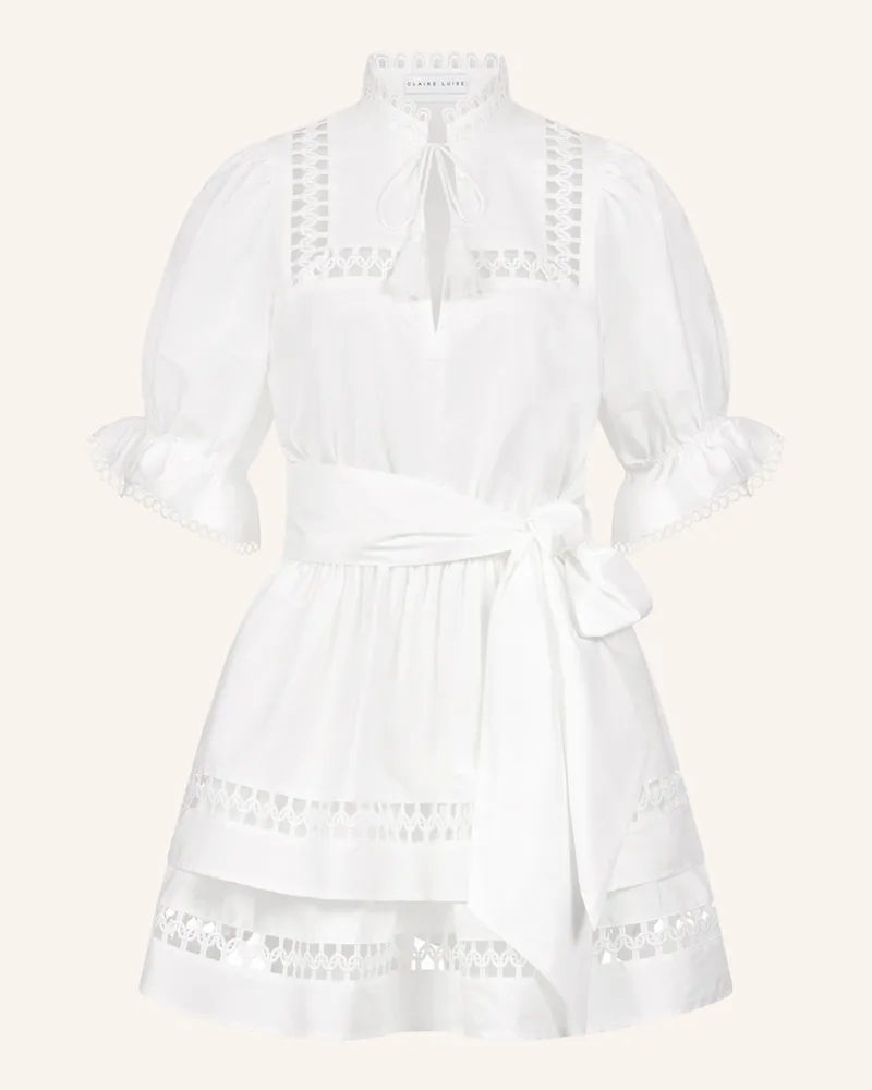 CLAIRE LUISE Elegantes Minikleid Ecru