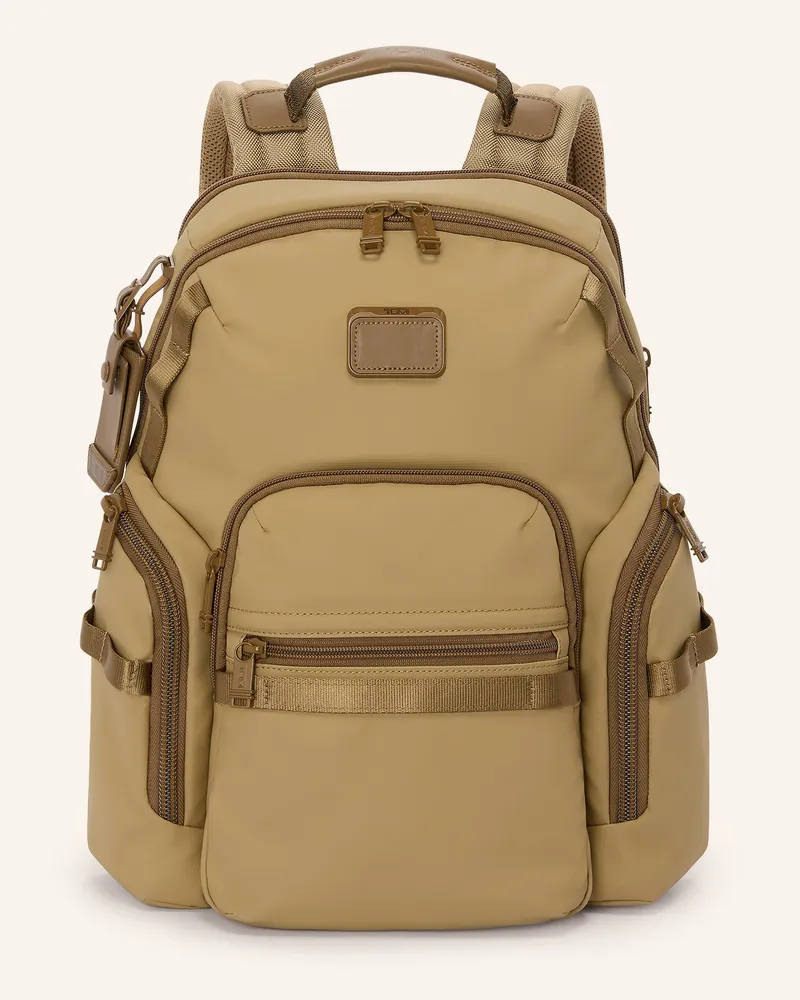 Tumi Alpha Bravo Rucksack Navigation Mit Laptop-Fach gruen Khaki