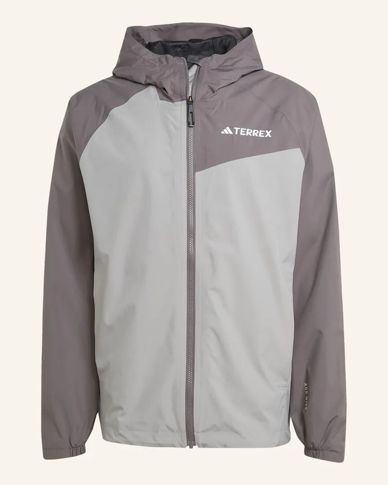 adidas Regenjacke TERREX MULTI 2 LAYER RAIN.RDY Grau