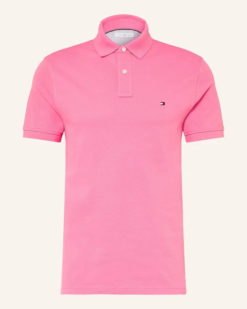 Tommy Hilfiger Piqué-Poloshirt Regular Fit rosa Pink