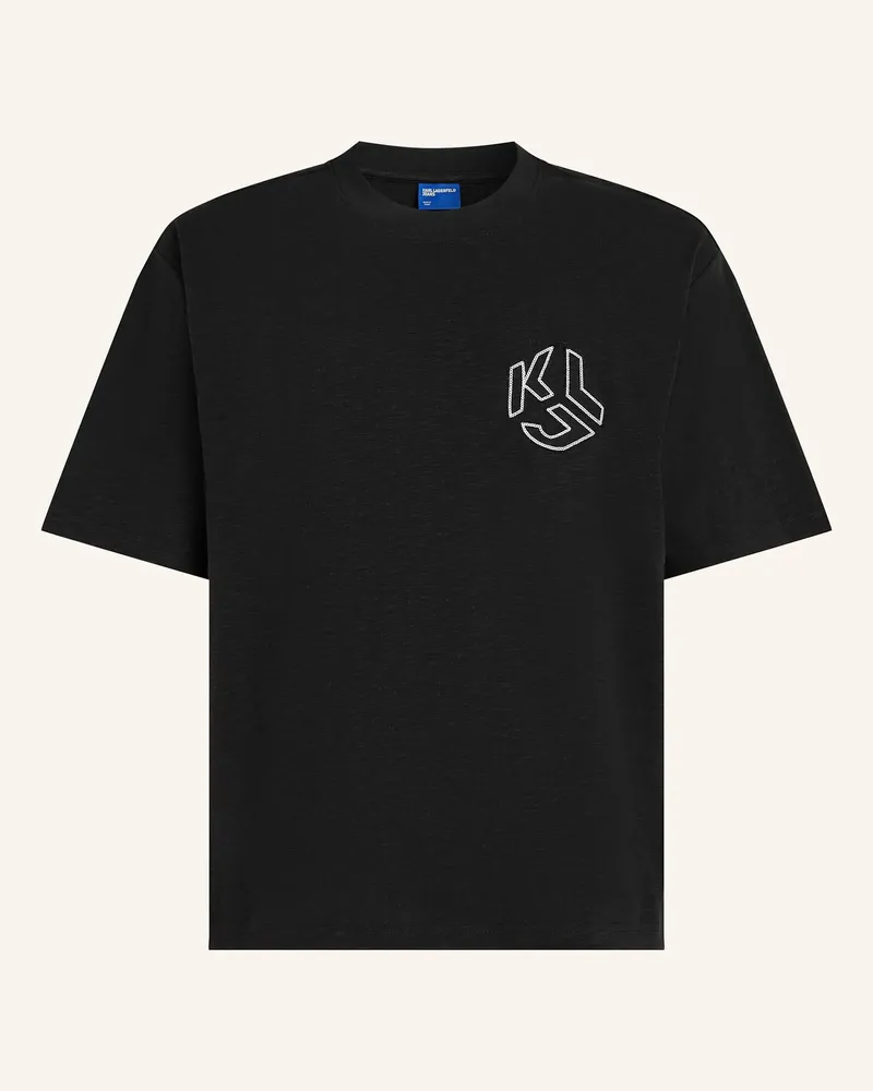 Karl Lagerfeld T-Shirt schwarz Schwarz