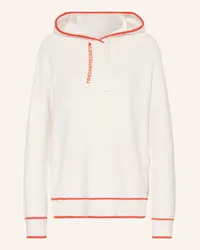 Frieda & Freddies Strick-Hoodie Weiss