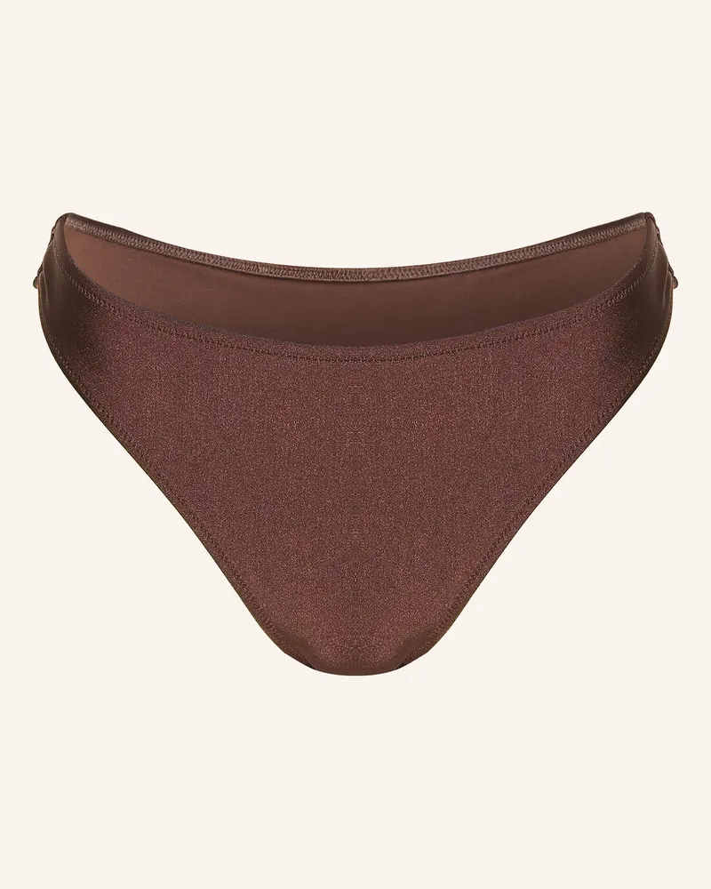 Mrs & HUGS Brazilian-Bikini-Hose Dunkelbraun