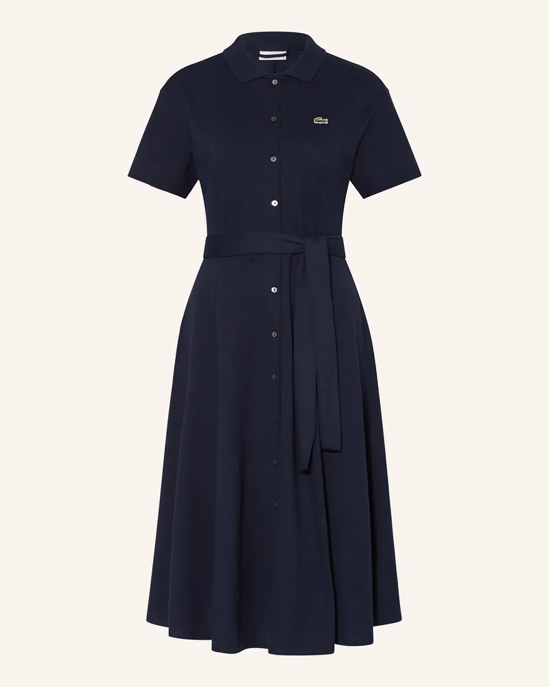Lacoste Kleid blau Dunkelblau