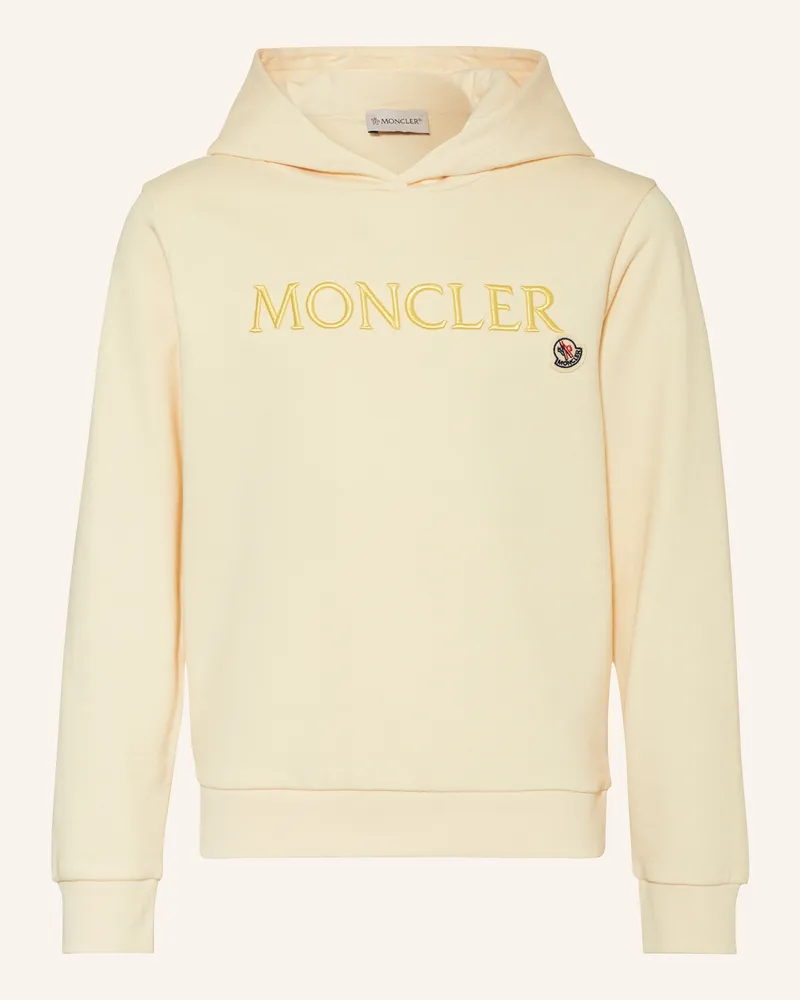 Moncler Hoodie weiss Creme