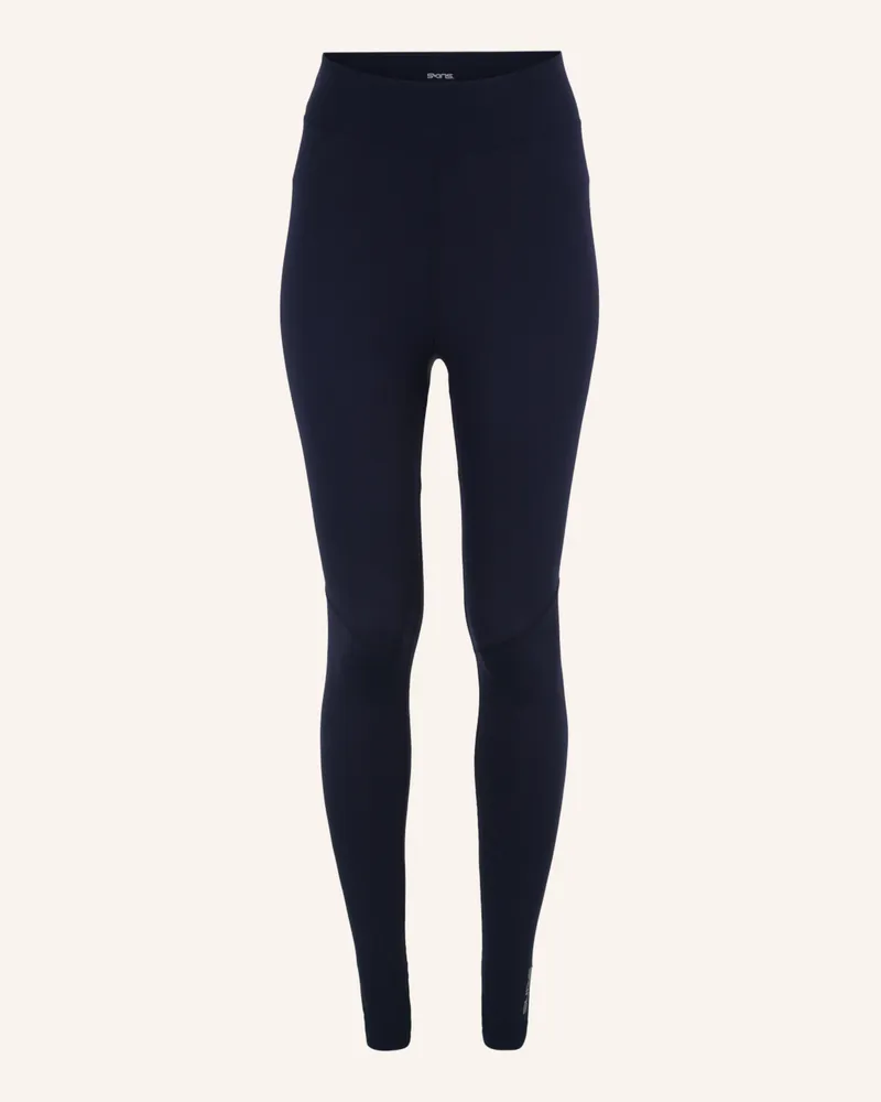 Skins Fitnesstights s3 Soft blau Dunkelblau