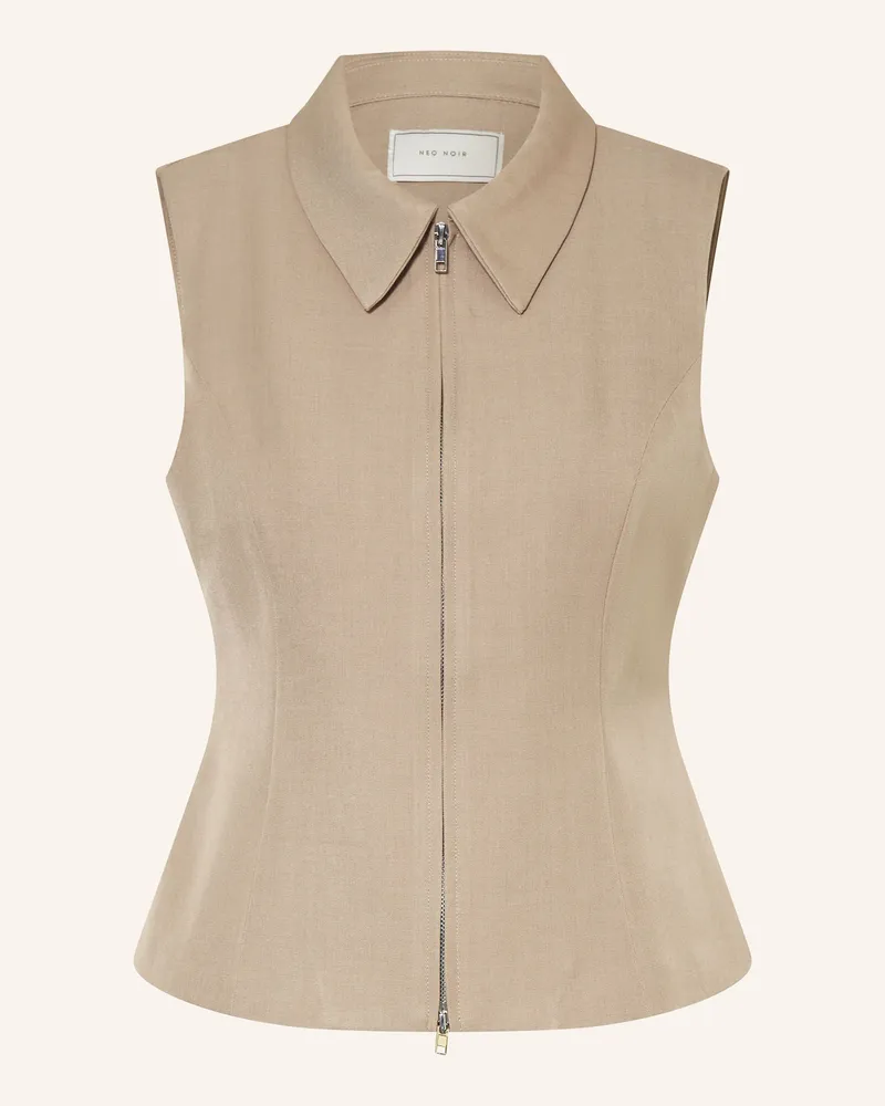 Neo Noir Weste ANNABELLA Taupe