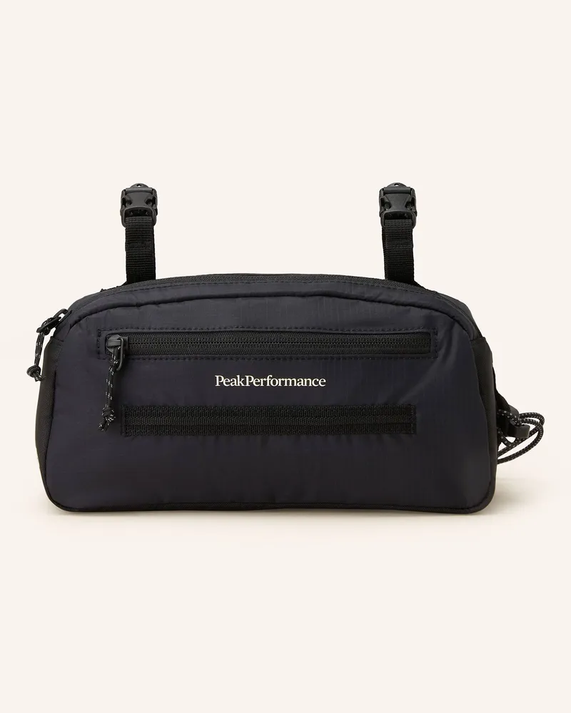 Peak Performance 2-in-1-Fahrradtasche 2,3 l Schwarz
