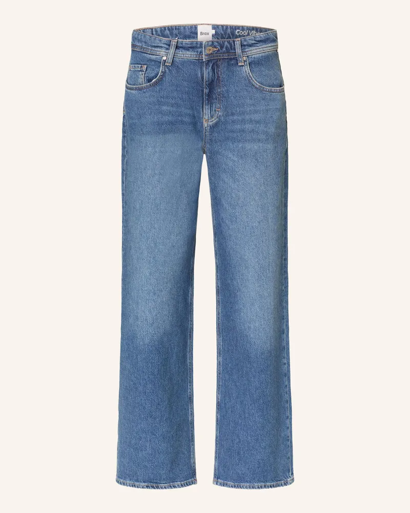 Brax Wide Leg Jeans Morgan blau 25