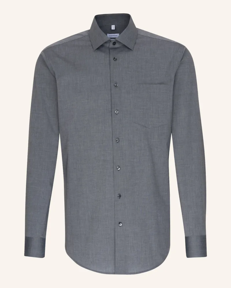 Seidensticker Business Hemd Regular Fit Grau