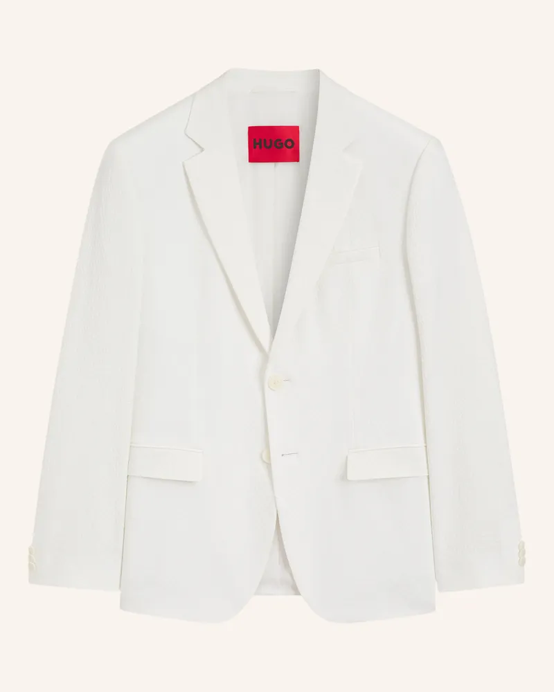 HUGO BOSS Blazer arti253x Extra-Slim Fit beige Weiss
