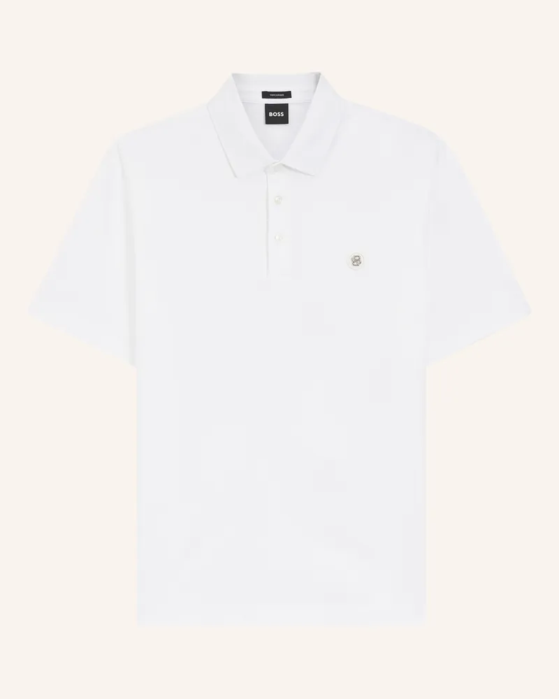 HUGO BOSS Polo C-Parris 01 Regular Fit weiss Weiss