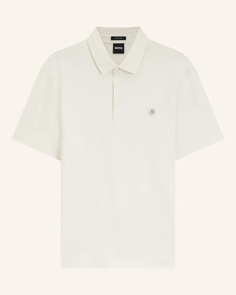 HUGO BOSS Polo C-Parris 01 Regular Fit weiss Weiss