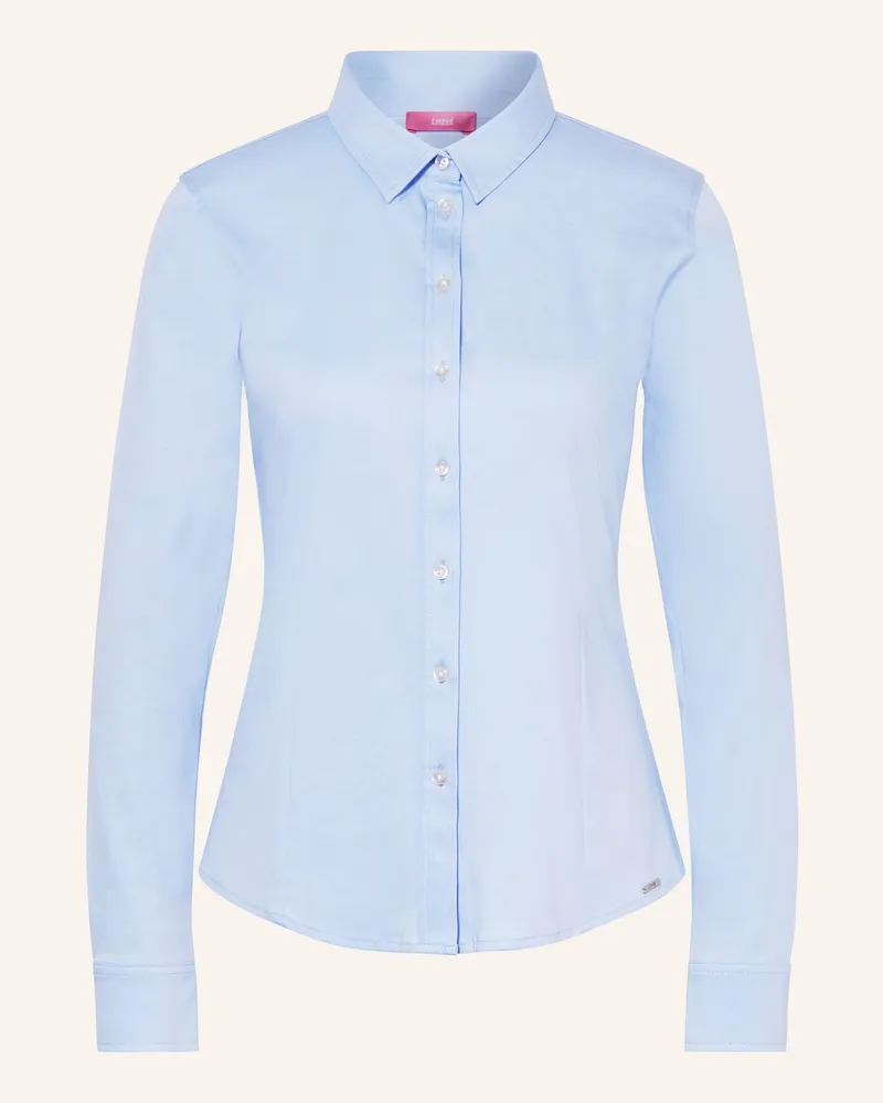 cinque Hemdbluse Cisary Aus Jersey blau Hellblau