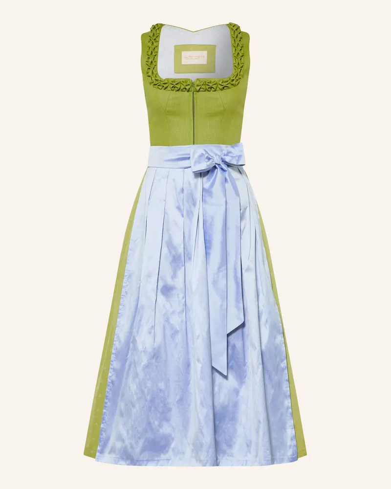 AlpenHERZ Leinendirndl Ewelina gruen Hellgrün