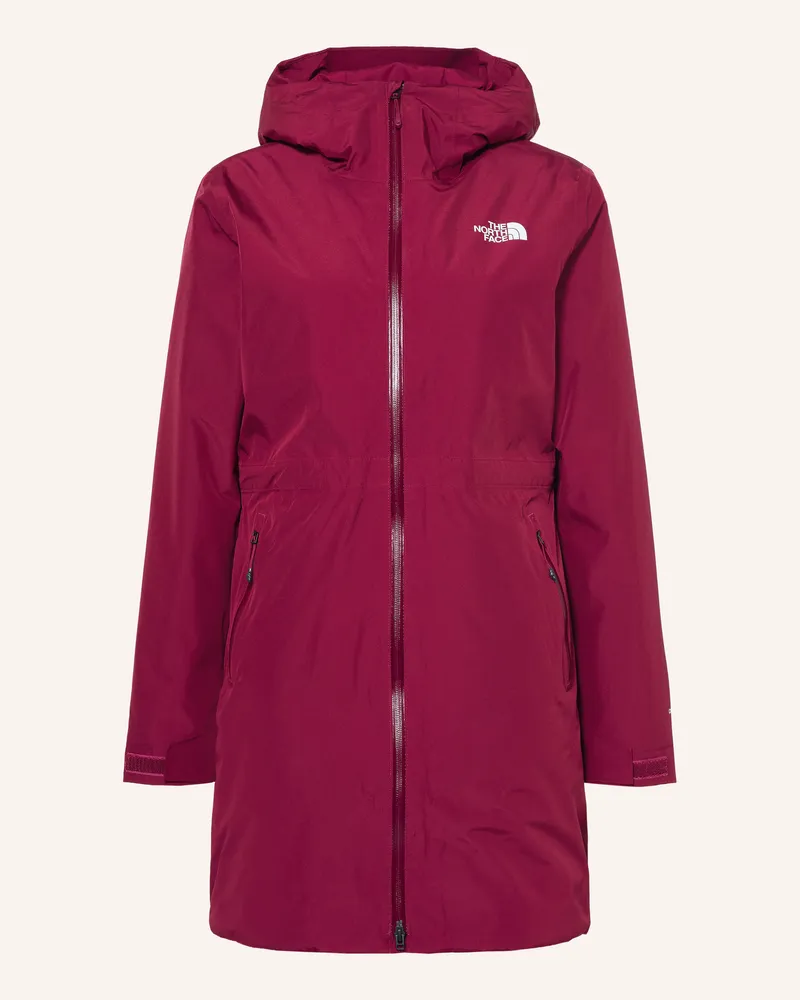The North Face Parka Hikesteller rot Dunkelrot