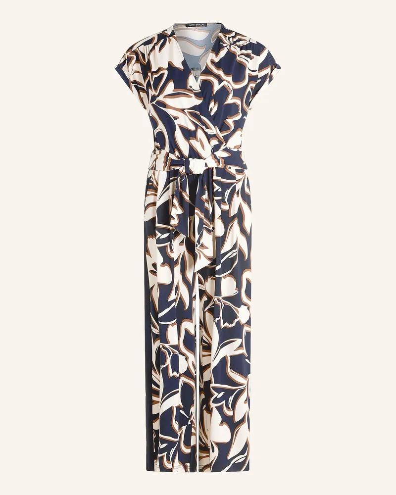 Betty Barclay Jumpsuit blau Dunkelblau