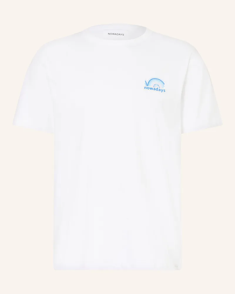 Nowadays T-Shirt weiss Weiss