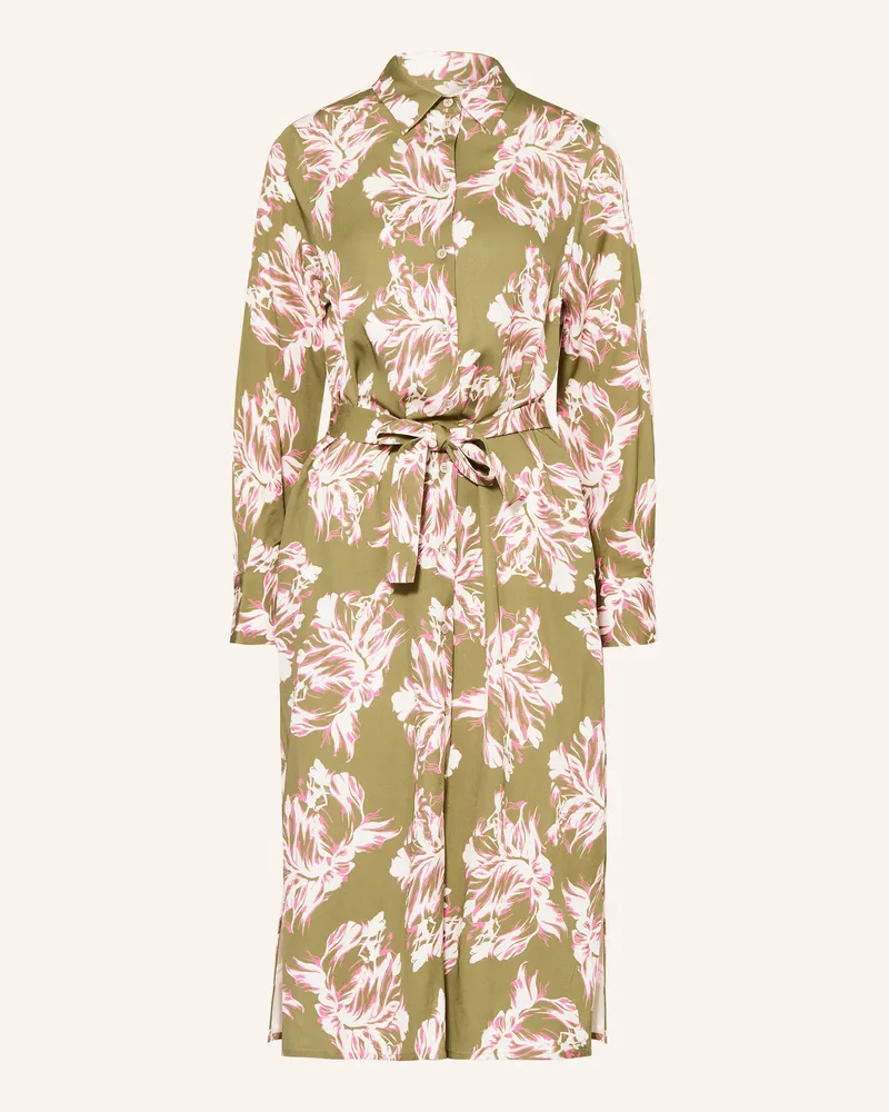 Maerz Hemdblusenkleid Oliv