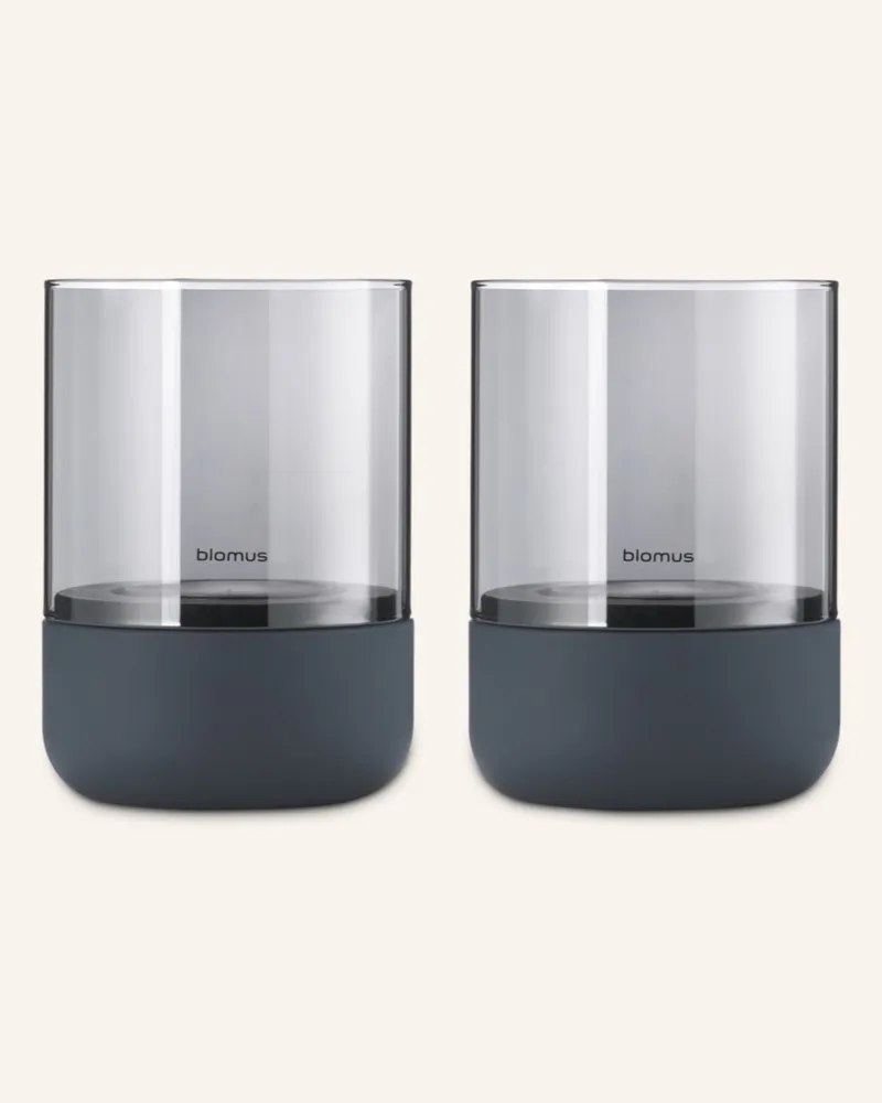 Blomus Windlicht CALMA Dunkelgrau