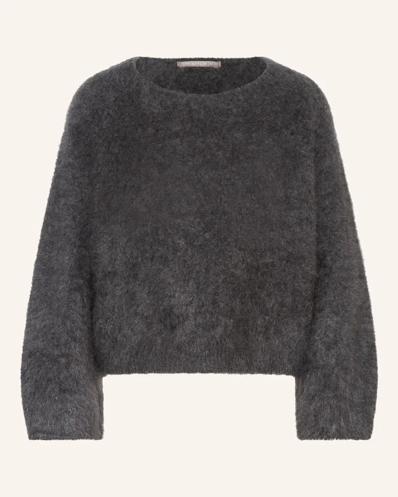 (THE MERCER) N.Y. Cropped-Pullover aus Cashmere Grau