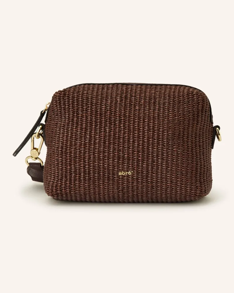 Abro Umhängetasche Kaia braun Dunkelbraun