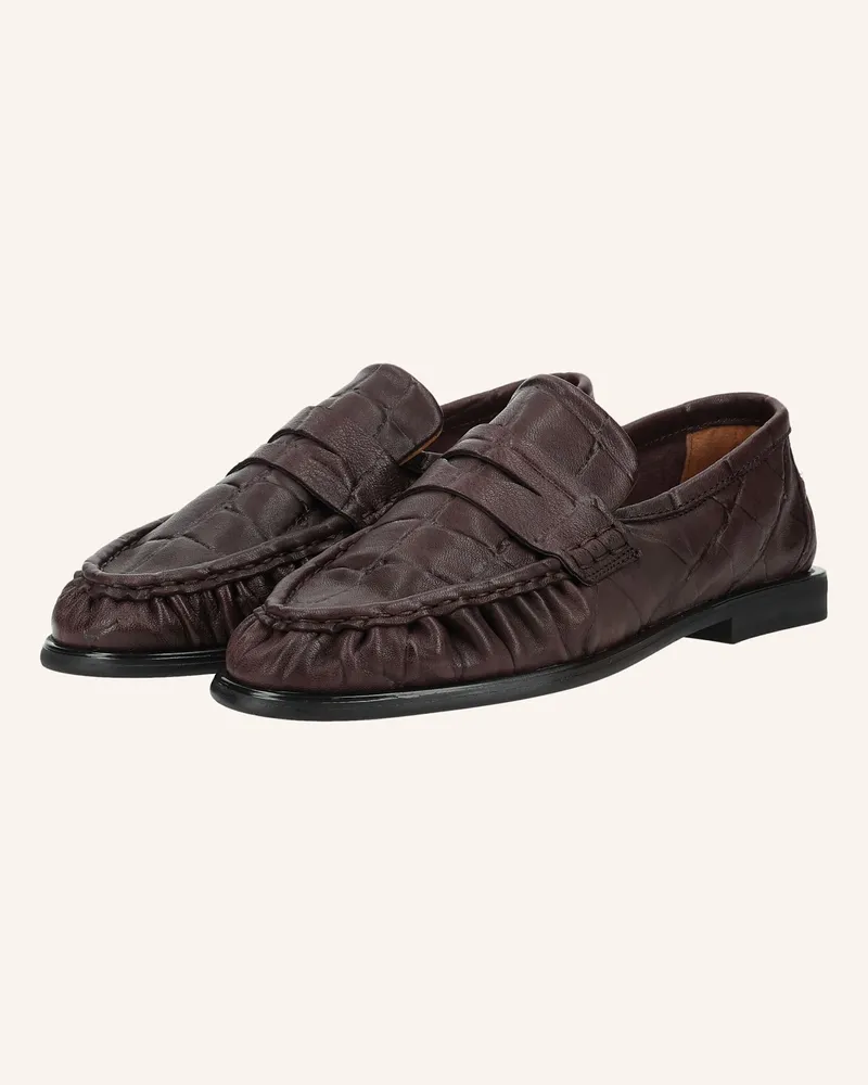 Pavement Slipper Elmira Croco braun Braun