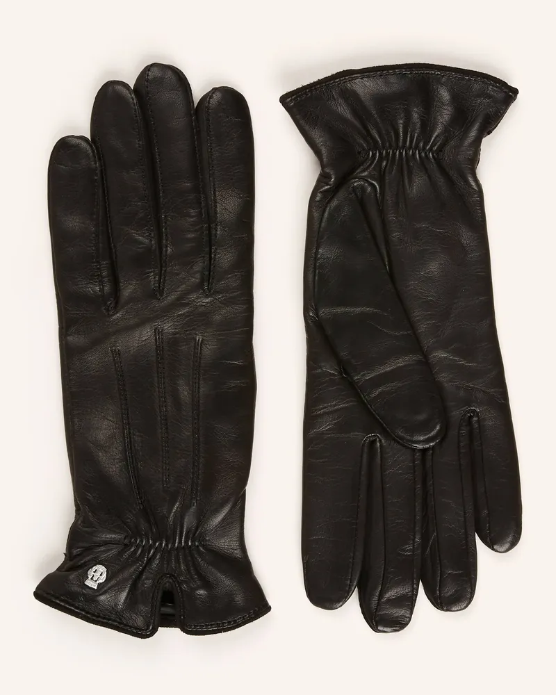 Roeckl Lederhandschuhe ANTWERPEN Schwarz