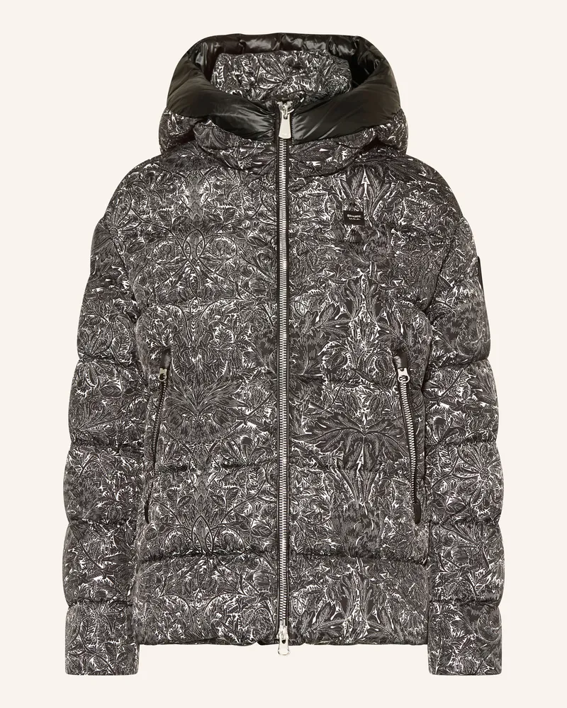 Blauer Daunenjacke CARMEL Schwarz