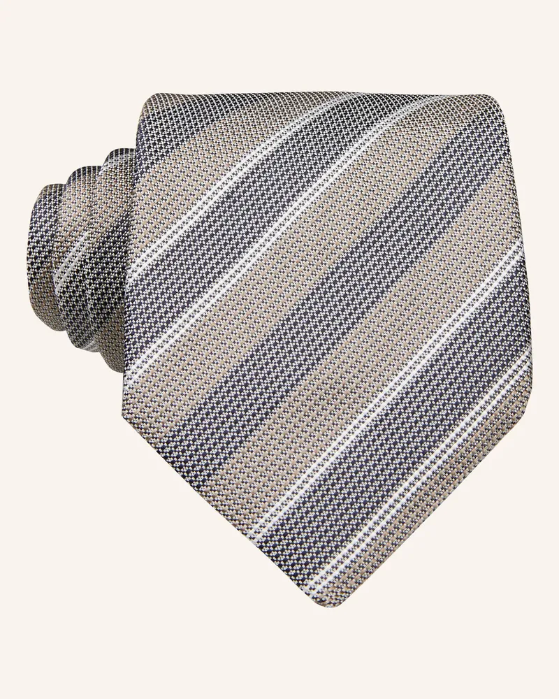 HUGO BOSS Krawatte C-TIE Grau